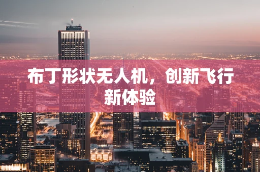布丁形状无人机，创新飞行新体验