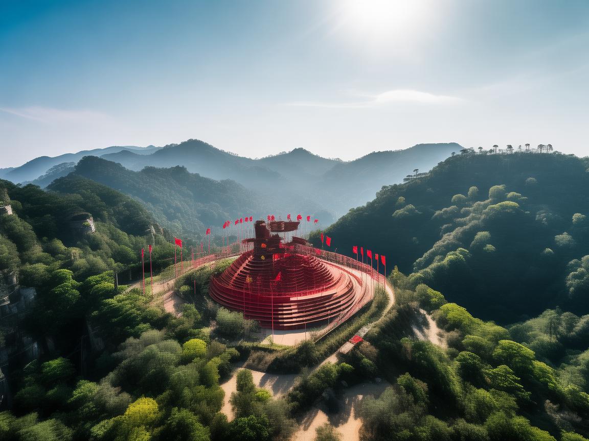 韶山航拍，无人机视角下的红色圣地