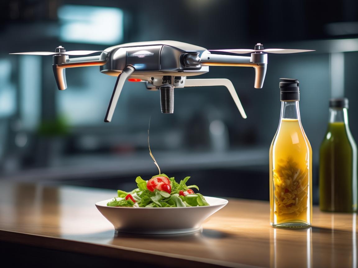 无人机与沙拉酱，科技跨界的奇妙融合