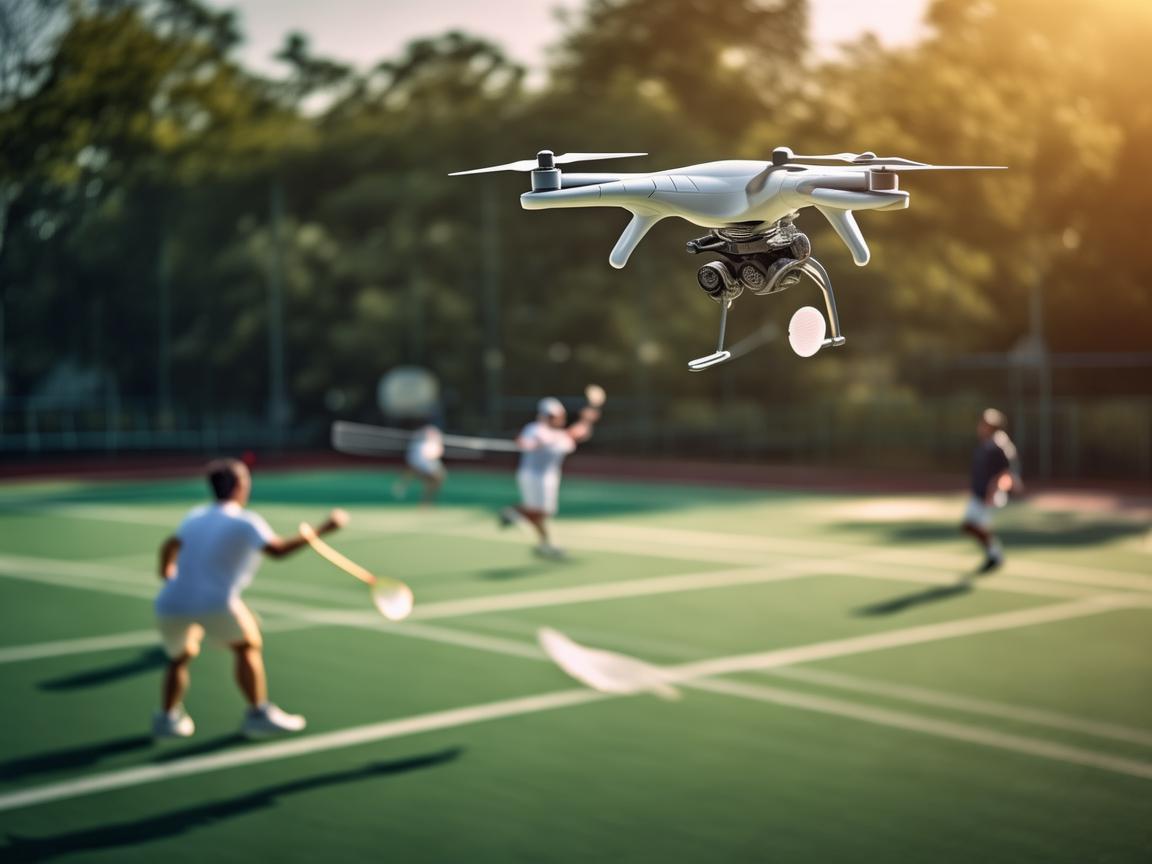 无人机助力,开启羽毛球新视界