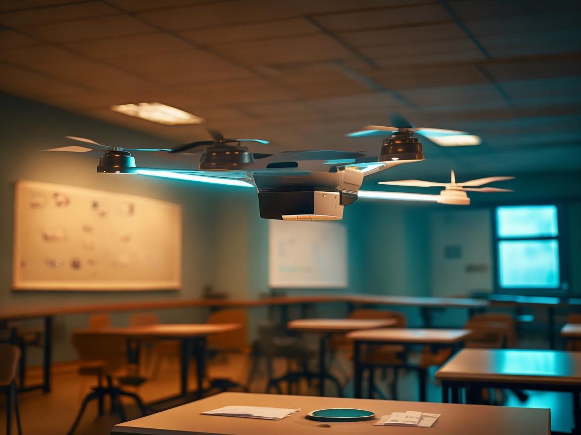 无人机助力,点亮教室新视界