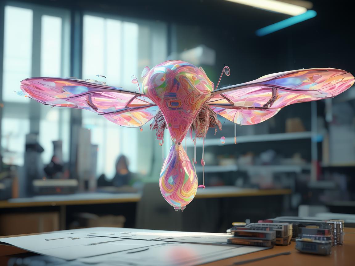 棒棒糖造型无人机，创意与科技的融合