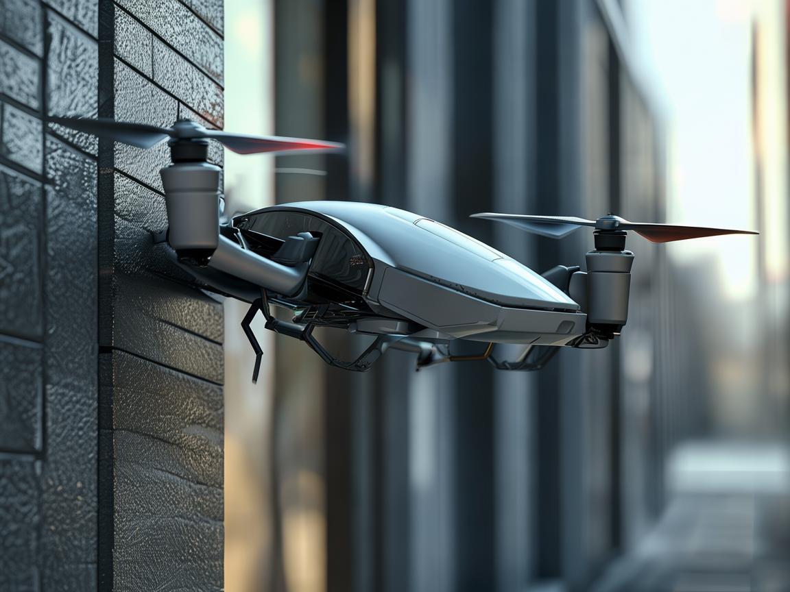 无人机与墙面挂钩,创新组合拓展应用边界