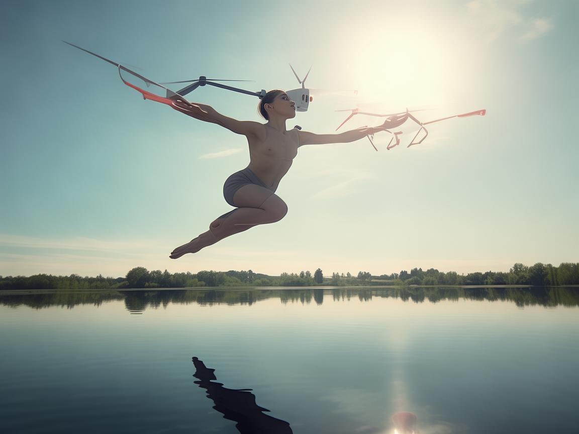 无人机，空中的体操精灵