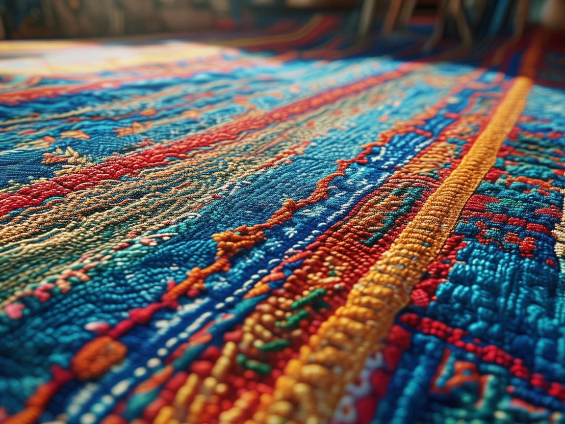 无人机视角下的挂毯艺术新探索