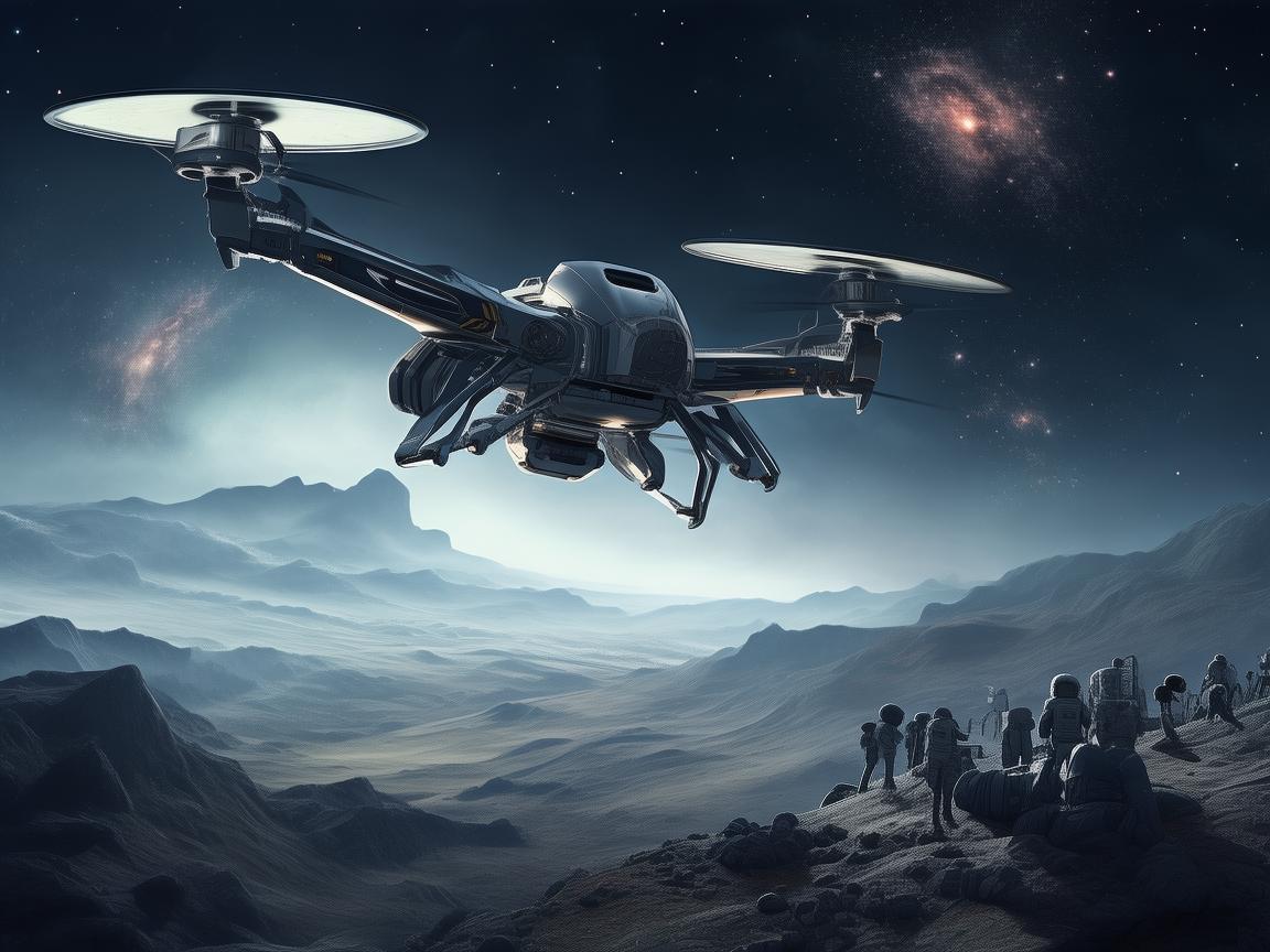 无人机技术助力航天员探索