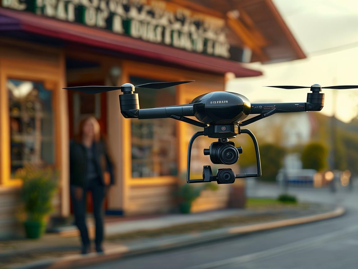无人机助力店主开启商业新篇