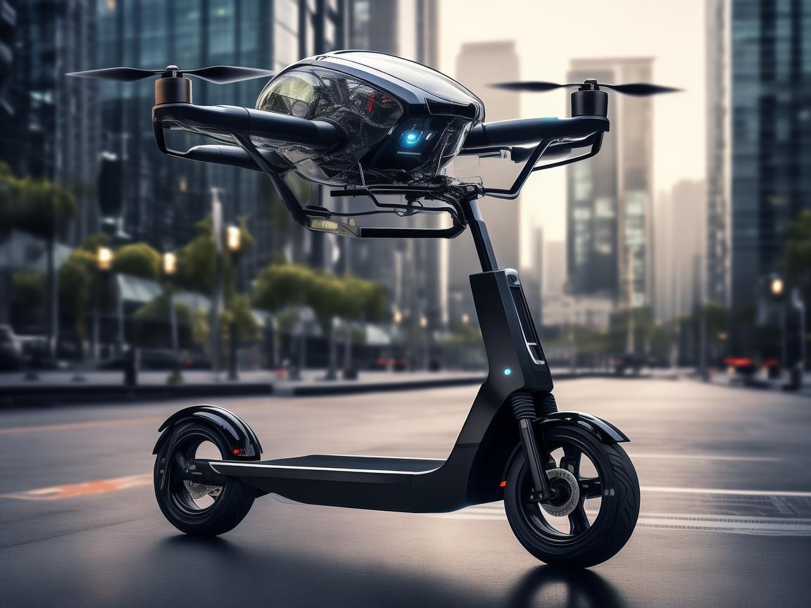 无人机技术与双轮电动车的创新融合