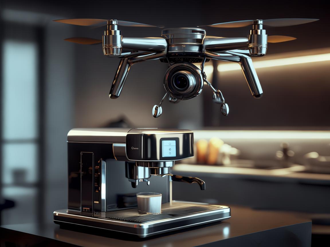 无人机与咖啡机的奇妙融合