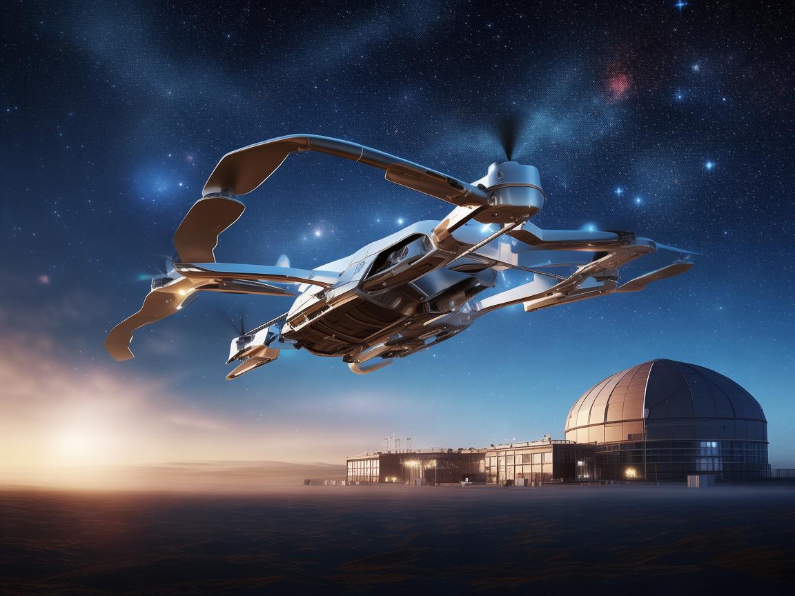 无人机助力伽马射线天文学探索 无人机助力伽马射线天文学探索