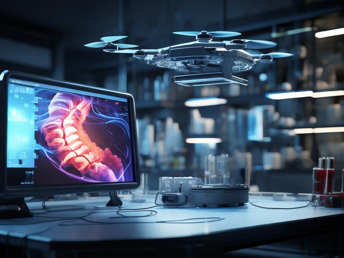 无人机技术助力溃疡性结肠炎研究