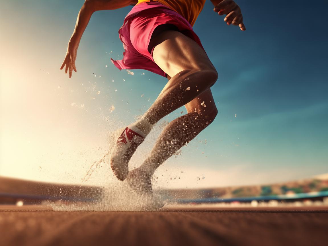 无人机视角下的运动员风采 无人机视角下的运动员风采