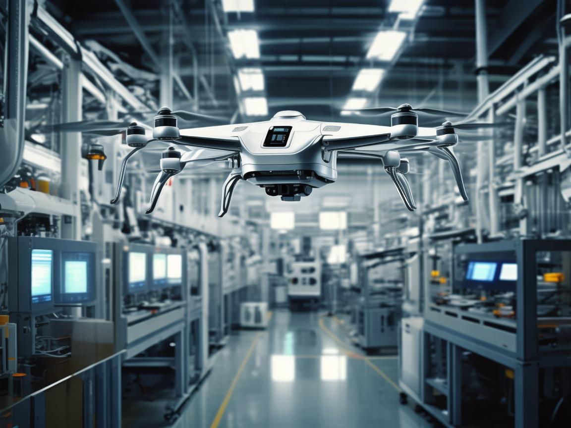 无人机助力工厂生产线升级