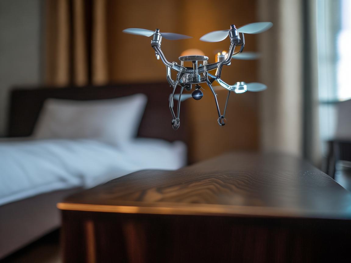 床头柜上的无人机新视界