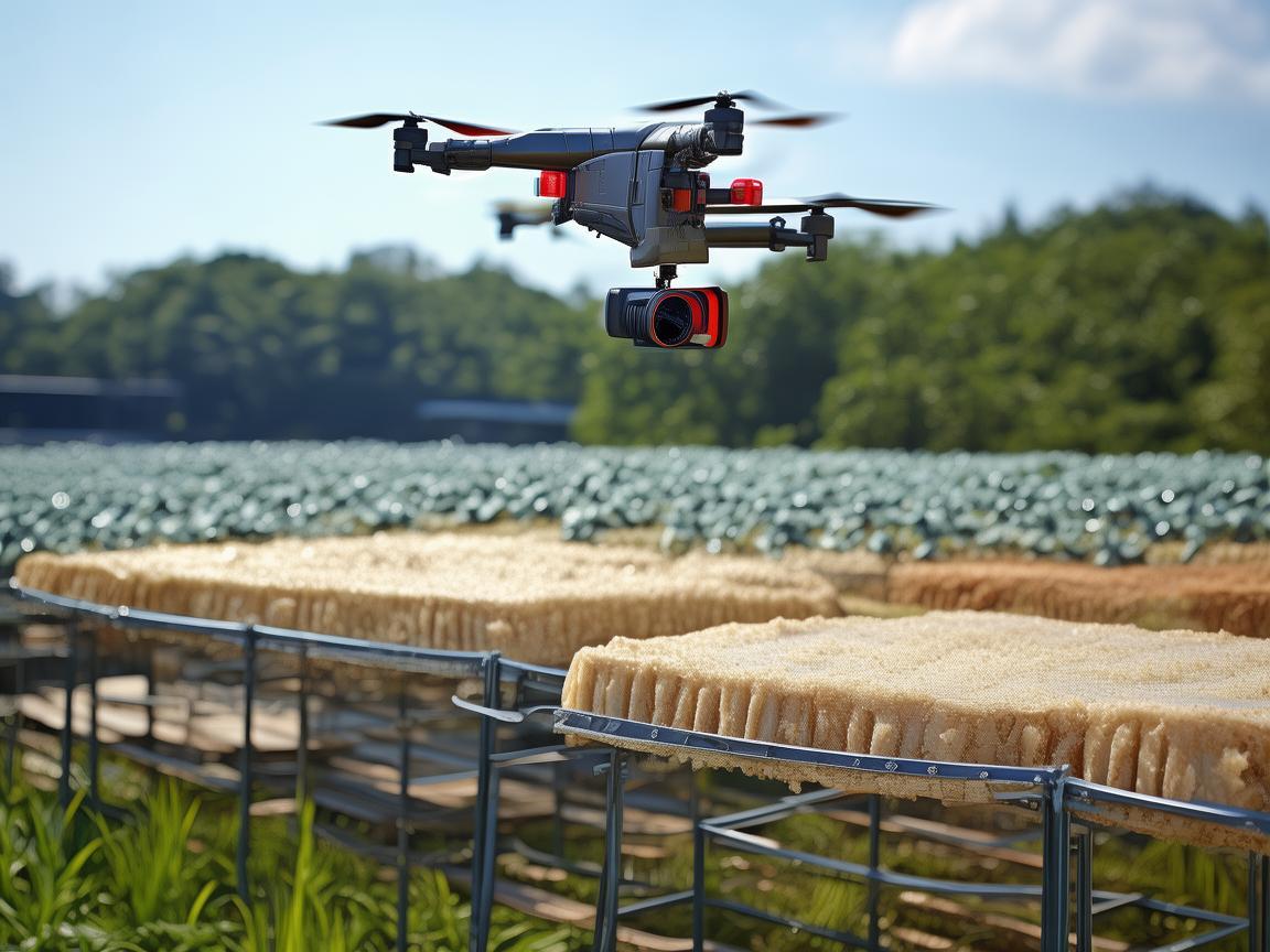 无人机助力豆干产业创新发展