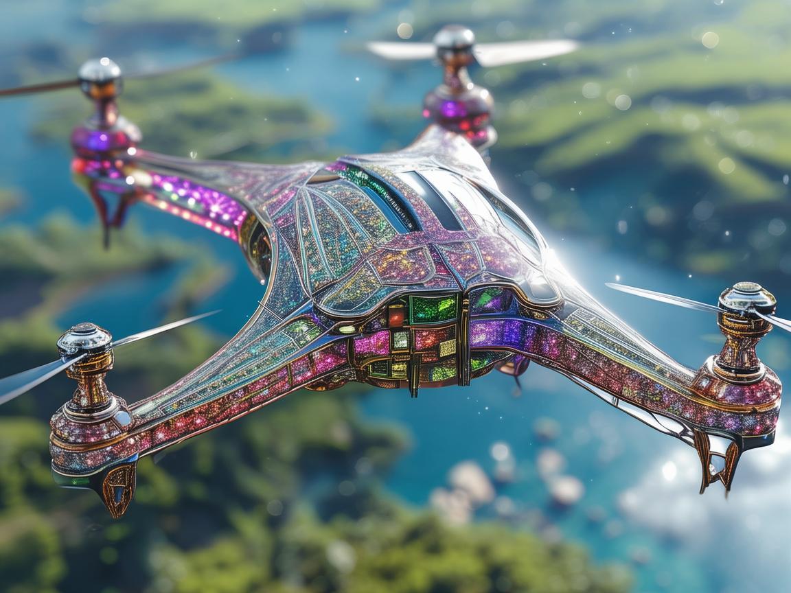 宝石饰与无人机技术的奇妙融合