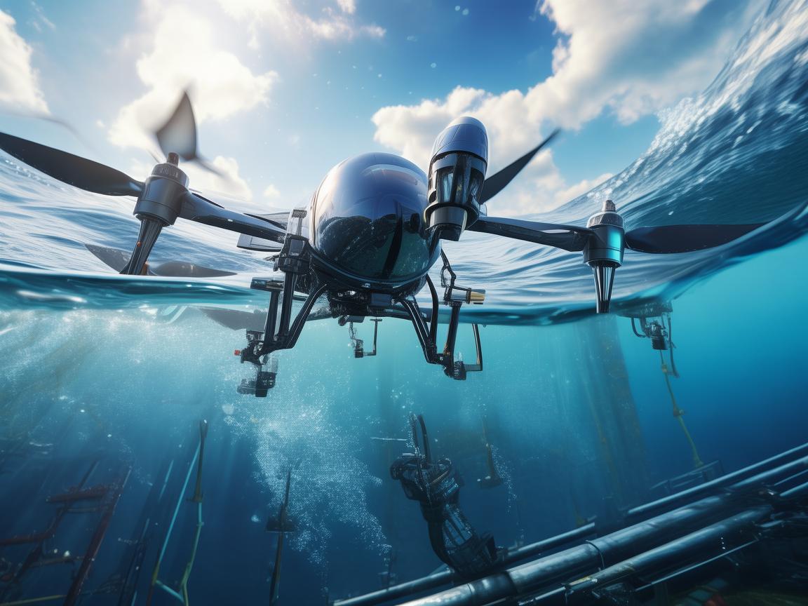 无人机助力海洋工程新突破