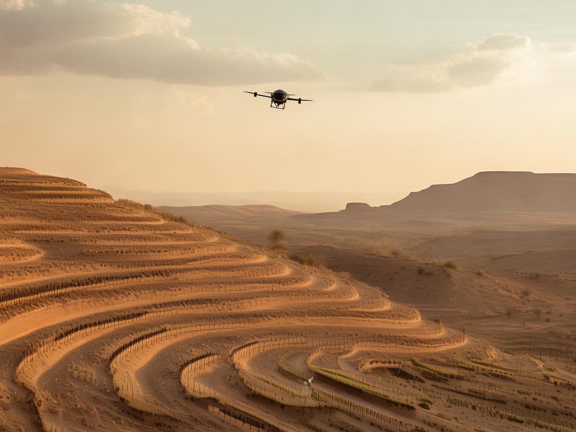 吐鲁番，无人机技术的别样舞台