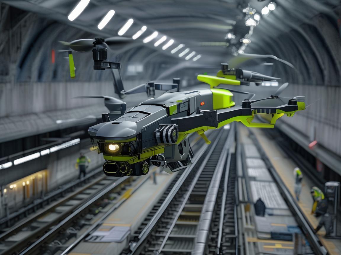 无人机技术助力地铁列车运维